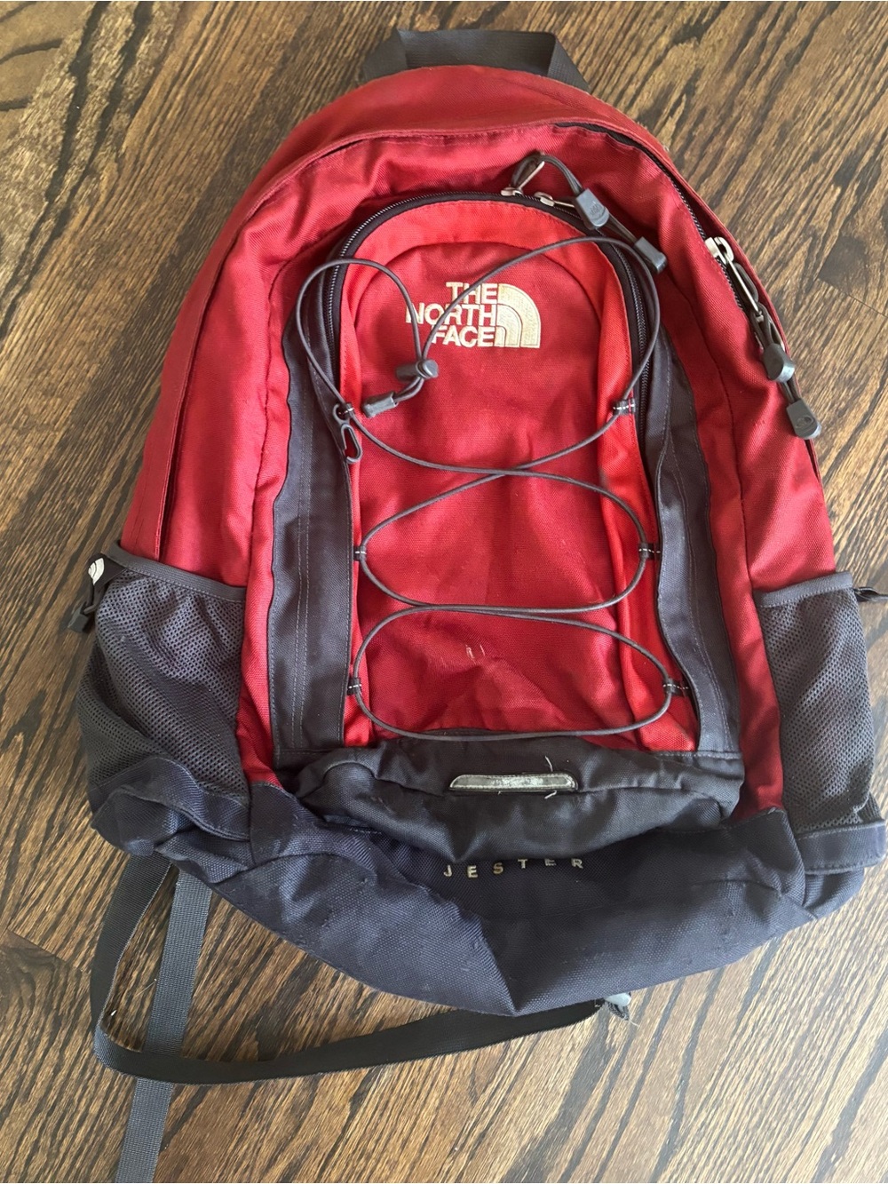 The North Face Jester Backpack Red and Black